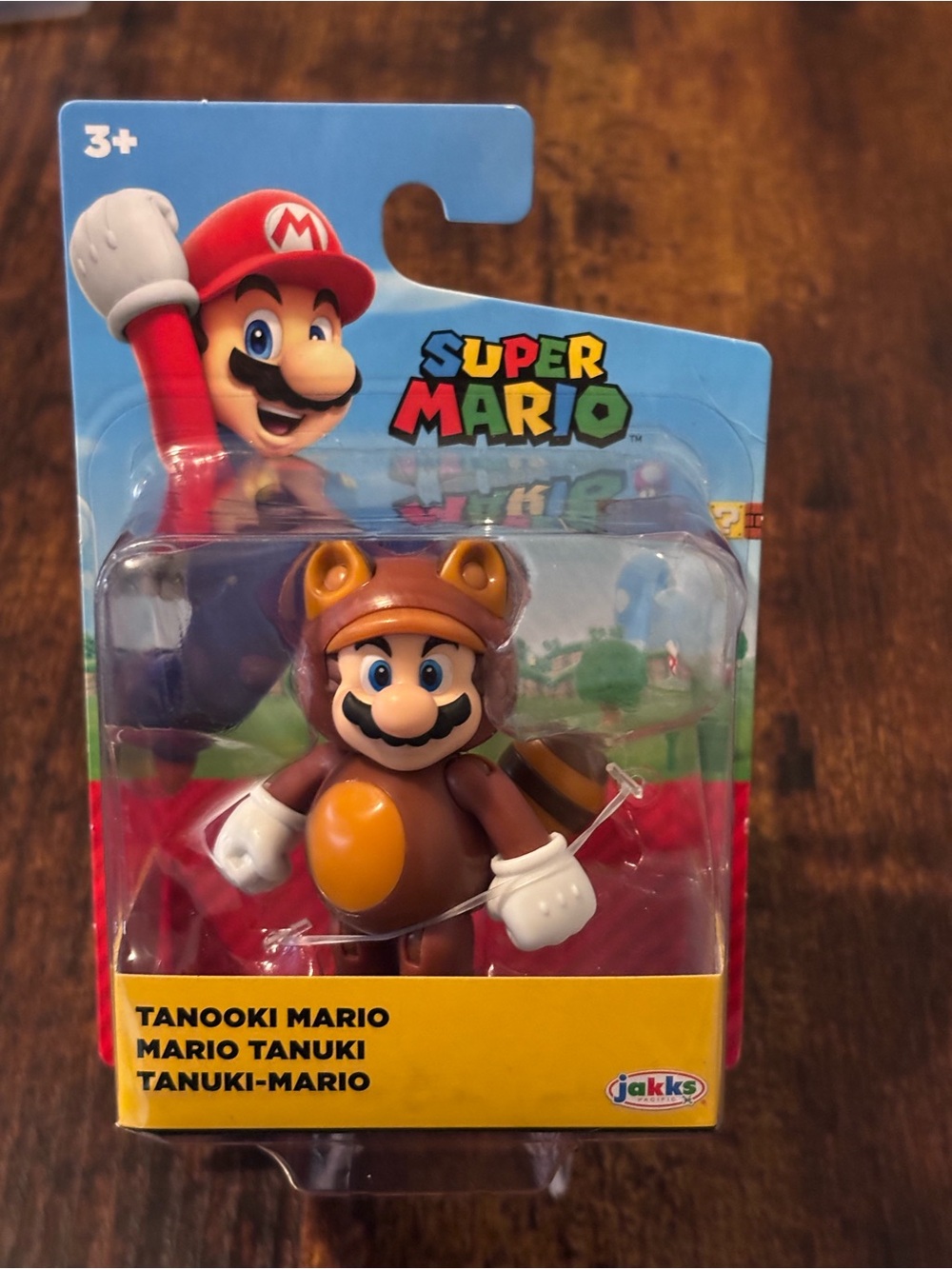Tanooki Mario Super Mario Nintendo Jakks Pacific 2.5" Figure Wave 58